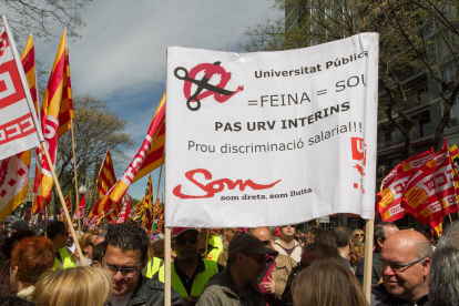Manifestació de l'1 de maig a Tarragona
