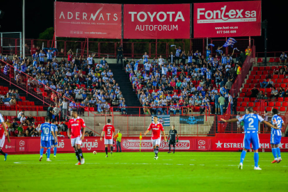 Els aficionats del Nàstic s'ho han deixat tot