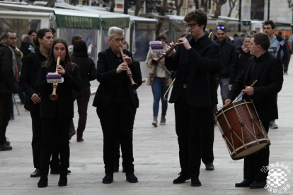 Las seis bandas de Tarragona pasearon por las calles de la ciudad
