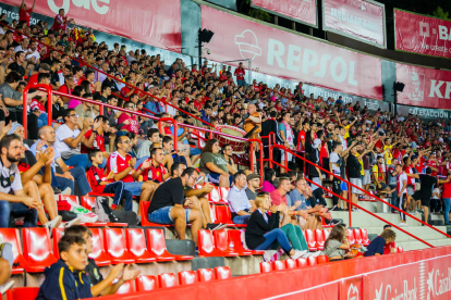 Els aficionats del Nàstic s'ho han deixat tot