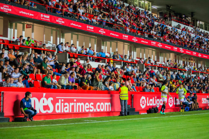 Els aficionats del Nàstic s'ho han deixat tot