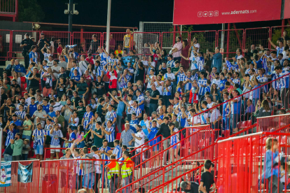 Els aficionats del Nàstic s'ho han deixat tot