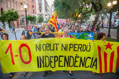 Manifestación 1-O en Tarragona