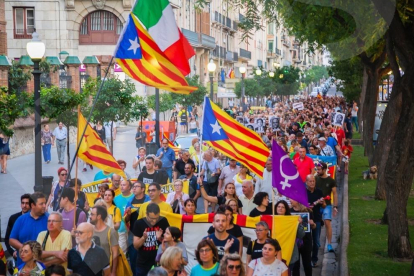 Manifestació 1-O a Tarragona
