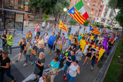 Manifestación 1-O en Tarragona