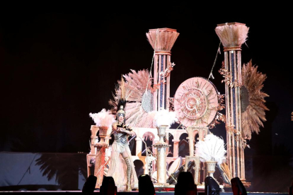 Celebració a la Tàrraco Arena Plaça de l'elecció dela Disfressa d'Or del Carnaval 2018