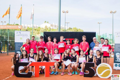 Festa de final de curs 2017 de l'Escola del Club Tennis Tarragona