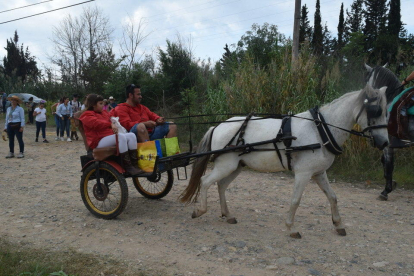 Des de Tarragona i seguint el riu Francolí, els romeros han peregrinat fins al Morell