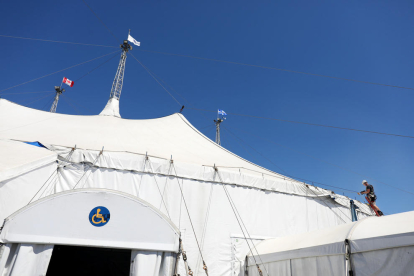 El Cirque du Soleil torna a PortAventura amb 'Varekai' - Assajos