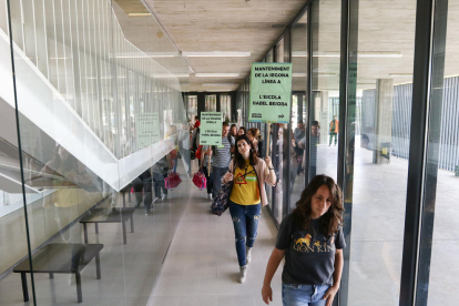 Protesta Escola Isabel Besora