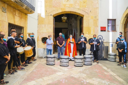 Arribada de l'aigua de Sant Magí a Tarragona en un any marcat per la covid-19