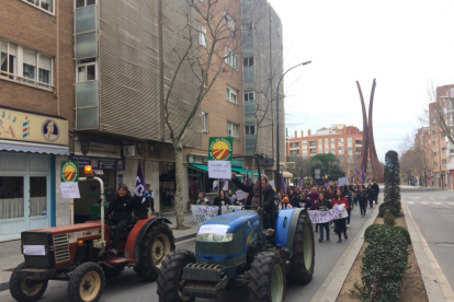 Mobilitzacions i aturades al Camp de Tarragona en motiu de la vaga feminista
