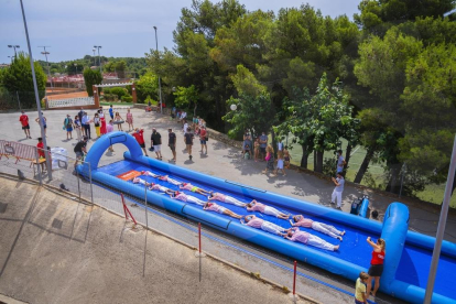 El tobogan aquàtic del Nàstic concentra els actes del 'Mulla't' a Tarragona