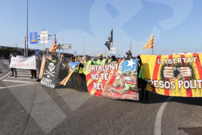 Protesta contra la Constitució a Tarragona (I)