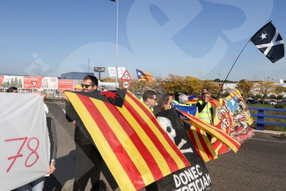 Protesta contra la Constitució a Tarragona (I)