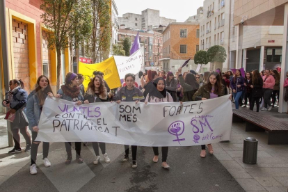 Manifestació del Dia Internacional de la Dona a Reus