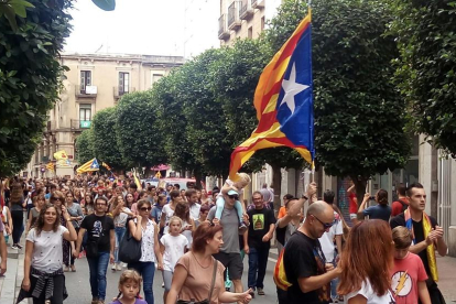 Concentración en la Imperial Tarraco delante de la Subdelegación del Gobierno en Tarragona