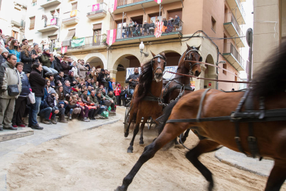 Més de 300 cavalls i un centenar de carros i cavalleries als Tres Tombs de Valls
