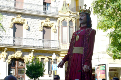 Encuentro de Gigantes y Enanos de San Magí, durant la qual s'han presentat els Gegants Egipcis de Tarragona.
