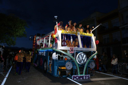 Carrosses i comparses guanyadores del Carnaval Xurigué de Calafell 2018