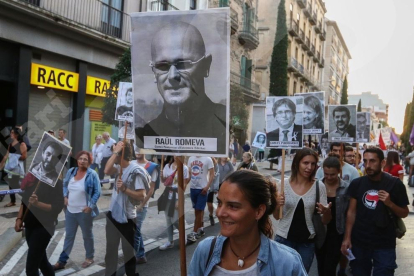 Manifestació Esquerra Independentista a Reus