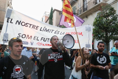 Manifestación Esquerra Independentista en Reus