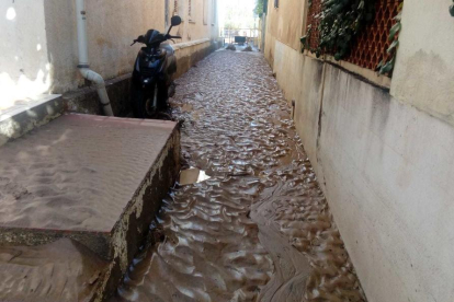 D'altra banda, Salou intenta tornar a la normalitat després de les inundacions que també van patir ahir a la nit. Els veïns del carrer del Sol al barri de la Salut, propers a la zona de Vilafortuny i al Barranc de Barenys han vist com l'aigua ha empantanat diversos carrers afectant locals i cotxes que han quedat atrapats.

També la platja de Ponent, on desemboca l'aigua del Barranc de Barenys s'ha vist afectada, en una zona on hi ha periòdiques inundacions del Barri de la Salut. La riuada s'ha emportat una gran quantitat de sorra de la platja.