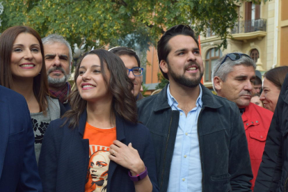 inés Arrimadas inicia la precampanya electoral al Balcó del Mediterrani