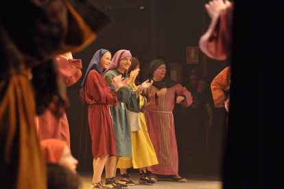 Fotografies de la representació dels Pastorets de Valls d'aquestes festes de Nadal.