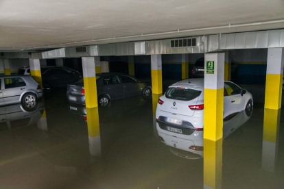 Les fortes pluges han afectat intensament la ciutat de Tarragona