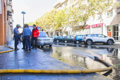 Las fuertes lluvias han afectado intensamente a la ciudad de Tarragona