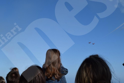 Séptima Exhibición Aérea en Tarragona del equipo Bravo3 Repsol