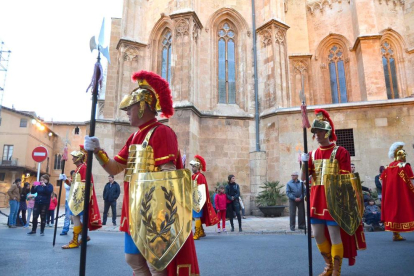 Processó del Divendres de Dolors del Gremi de Pagesos dins els actes de la Setmana Santa de Tarragona