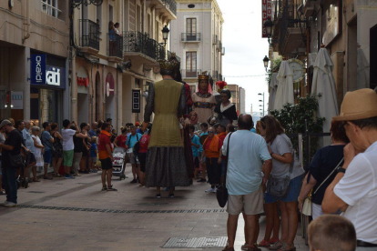 Colles d'arreu de Catalunya han lluït els seus gegants i nans