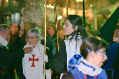 Processó dels Divendres de Dolors organitzada pel Gremi de Pagesos dins els actes de Setmana Santa de Tarragona.
