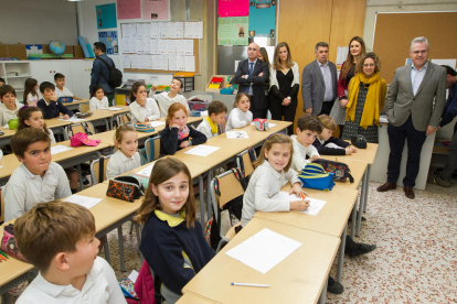 La consellera d'Ensenyament, Meritxell Ruiz, visita dues escoles de Tarragona