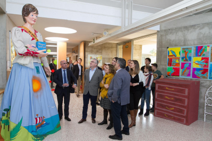 La consellera d'Ensenyament, Meritxell Ruiz, visita dues escoles de Tarragona