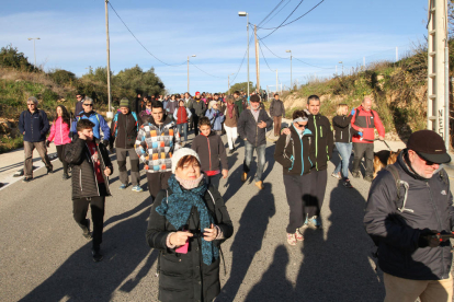 Cuarta caminata organizada por la Asociación de Vecinos de la zona de Levante.