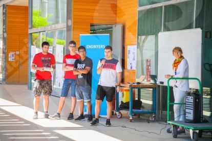Competición estudiantes de Ingenieria Mecánica URV