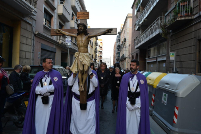 Processó de Dissabte de Passió de la Confraria del Cristo del Buen Amor.