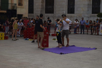 Per segon any consecutiu s'ha celebrat a la plaça de la Font, davant l'Ajuntament