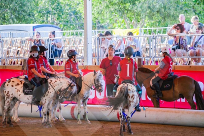 Uns 80 binomis participen al Torneig de Horseball Ciutat de Reus