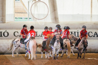 Uns 80 binomis participen al Torneig de Horseball Ciutat de Reus