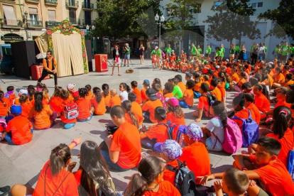 Festa de cloenda dels Casals d'Estiu municipals a Tarragona