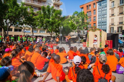 Festa de cloenda dels Casals d'Estiu municipals a Tarragona