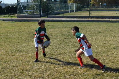 Encuentro de escuelas de rugby en las instalaciones del CR Tarragona.