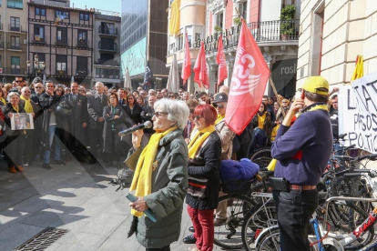Concentració per la vaga general a Reus (I)