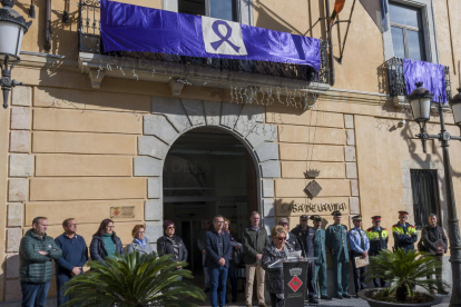 Diversos municipis del Camp de Tarragona van celebrar actes ahir en rebuig a aquesta realitat