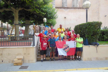 Caminada dels Nastiquers amb presència del president del conjunt grana.