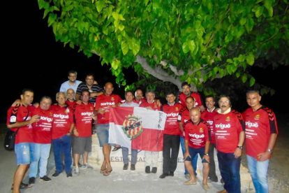 Caminada dels Nastiquers amb presència del president del conjunt grana.